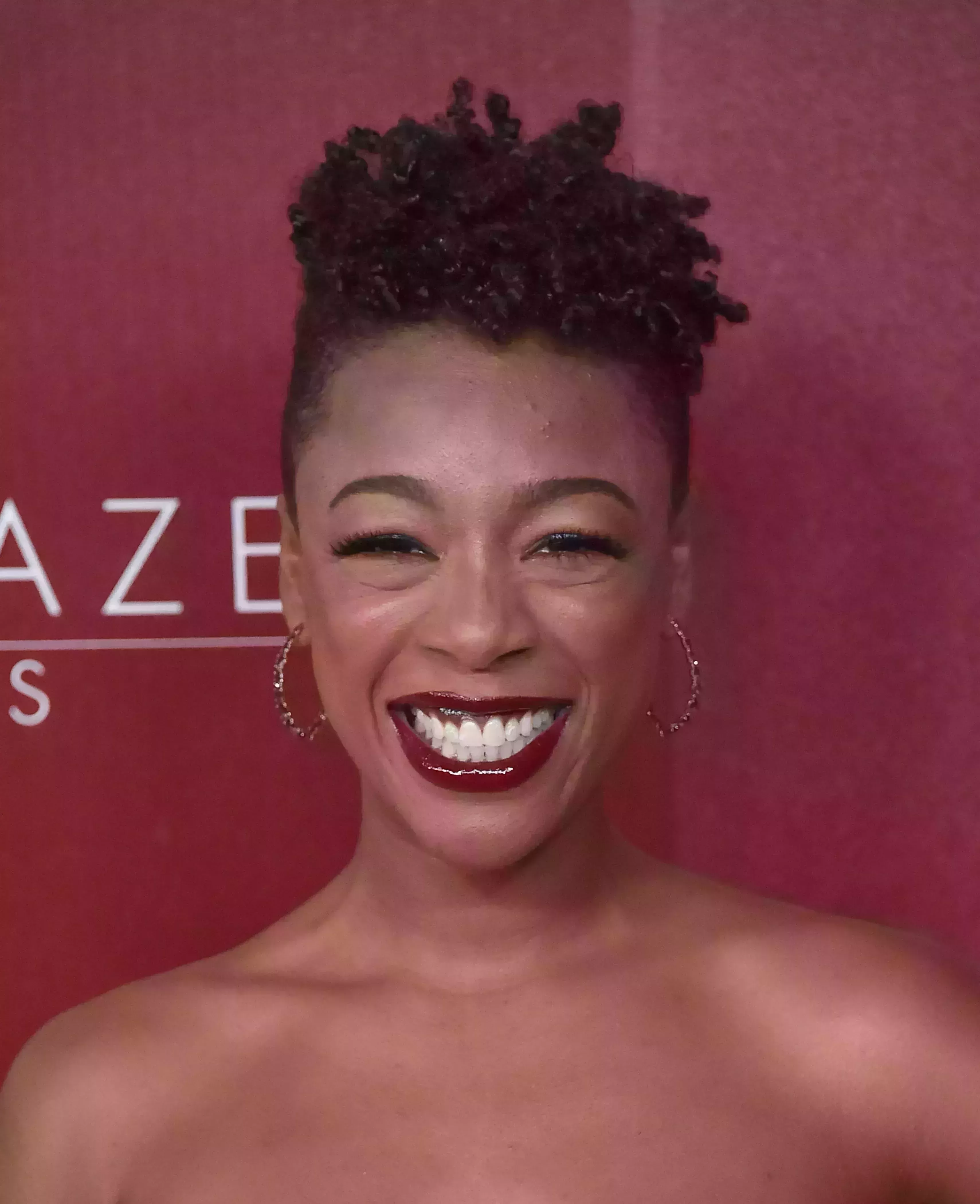 Samira Wiley&rsquo;s Curly Faux Hawk