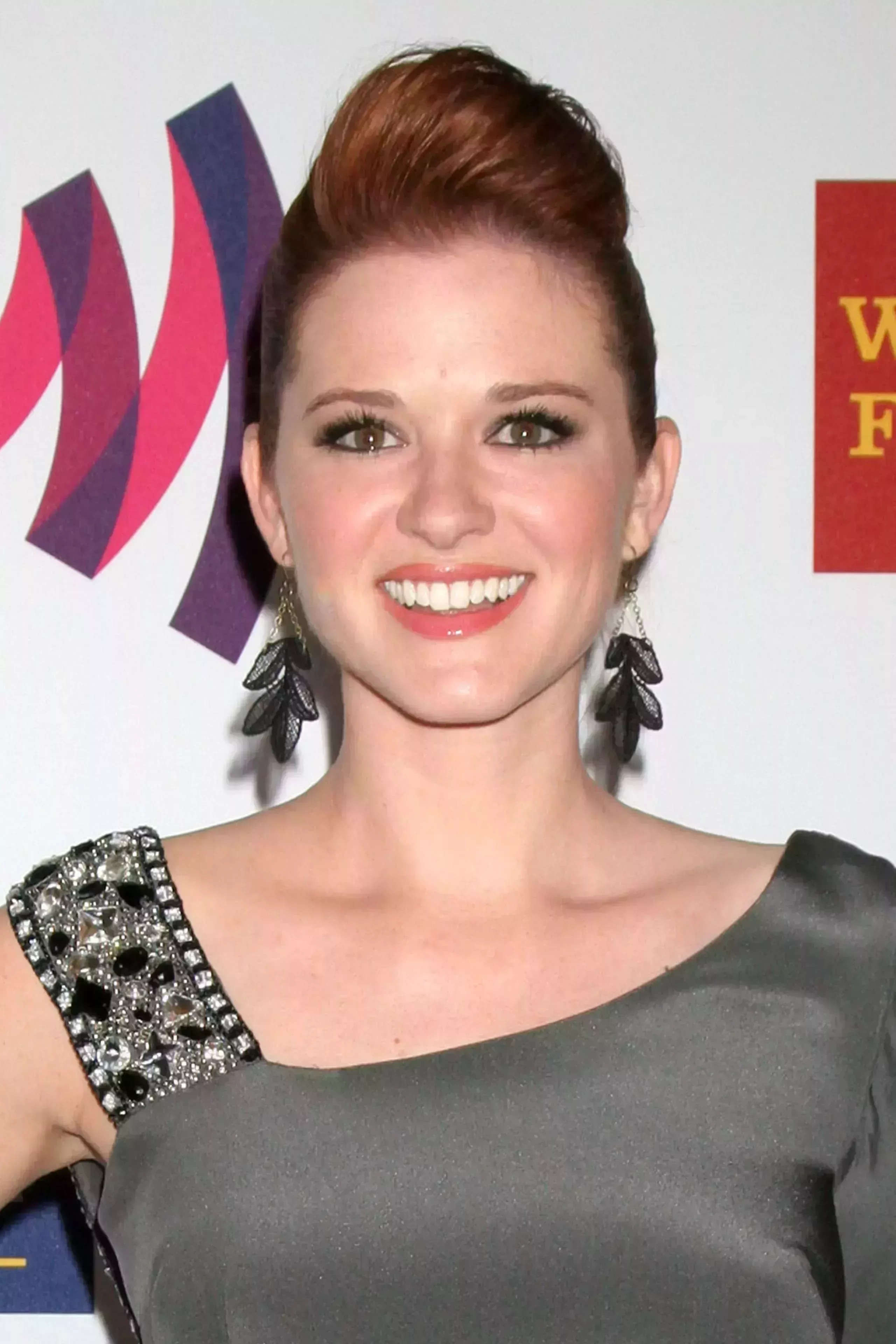 Sarah Drew’s Extra Voluminous Bangs