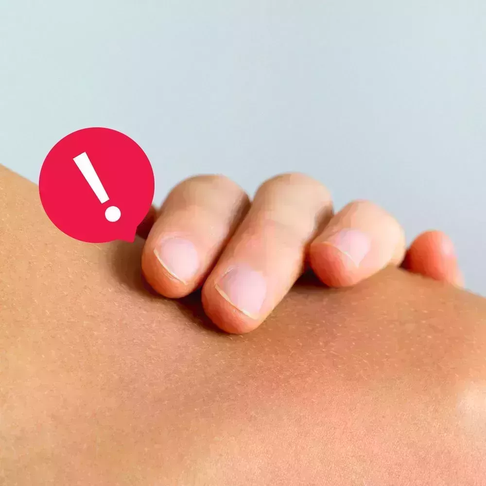 closeup of woman's naked shoulder