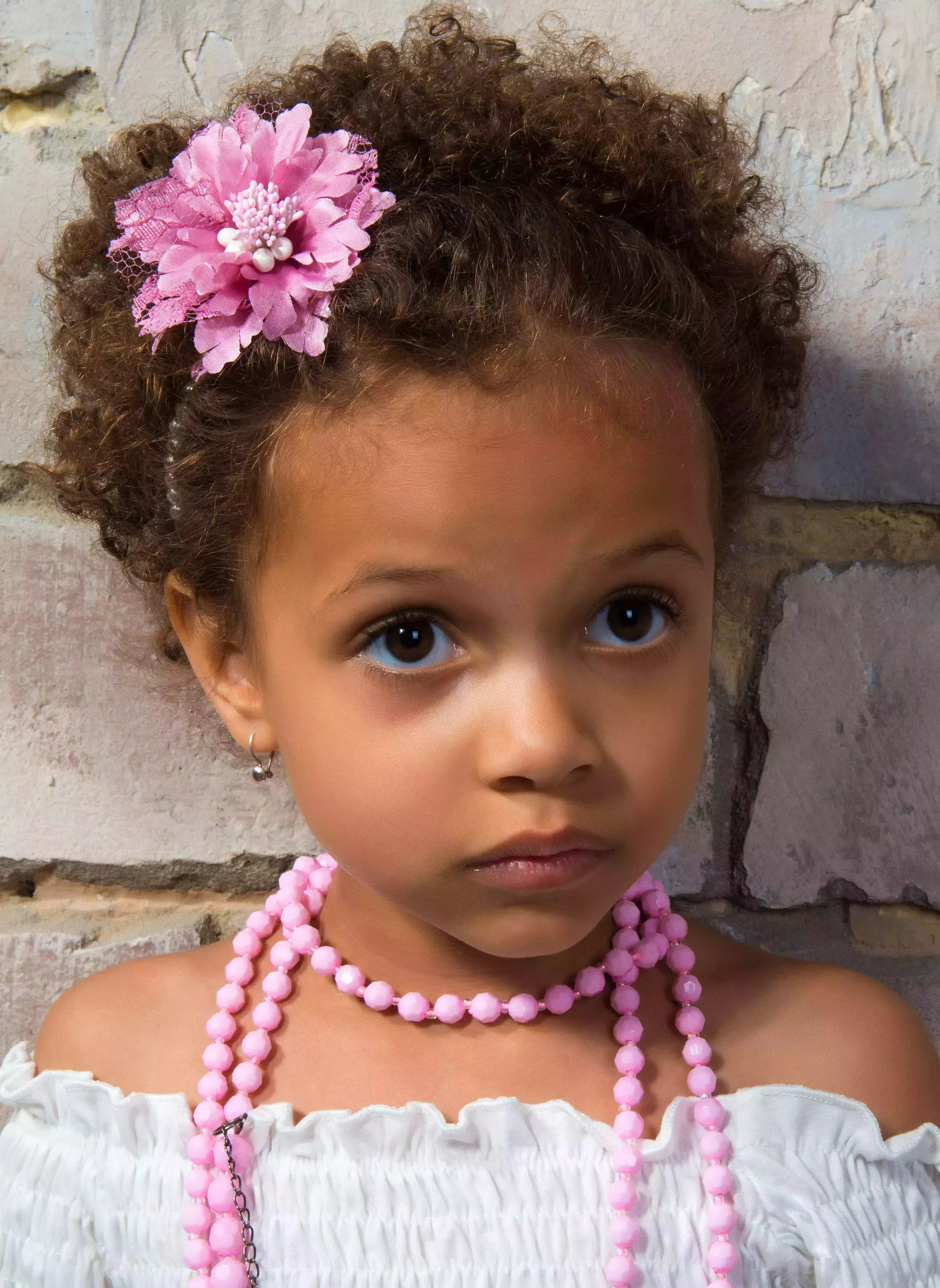 Short and Curly with a Headband