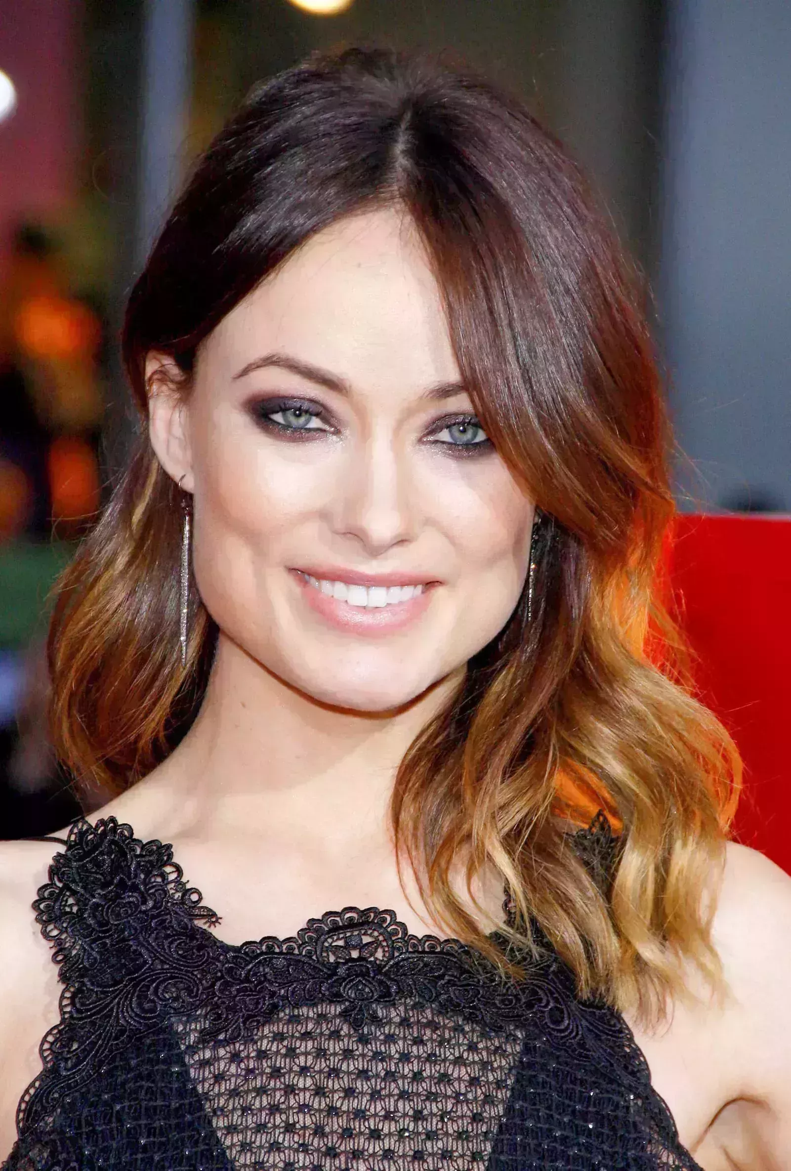 Olivia Wilde’s Honeycomb Ombre