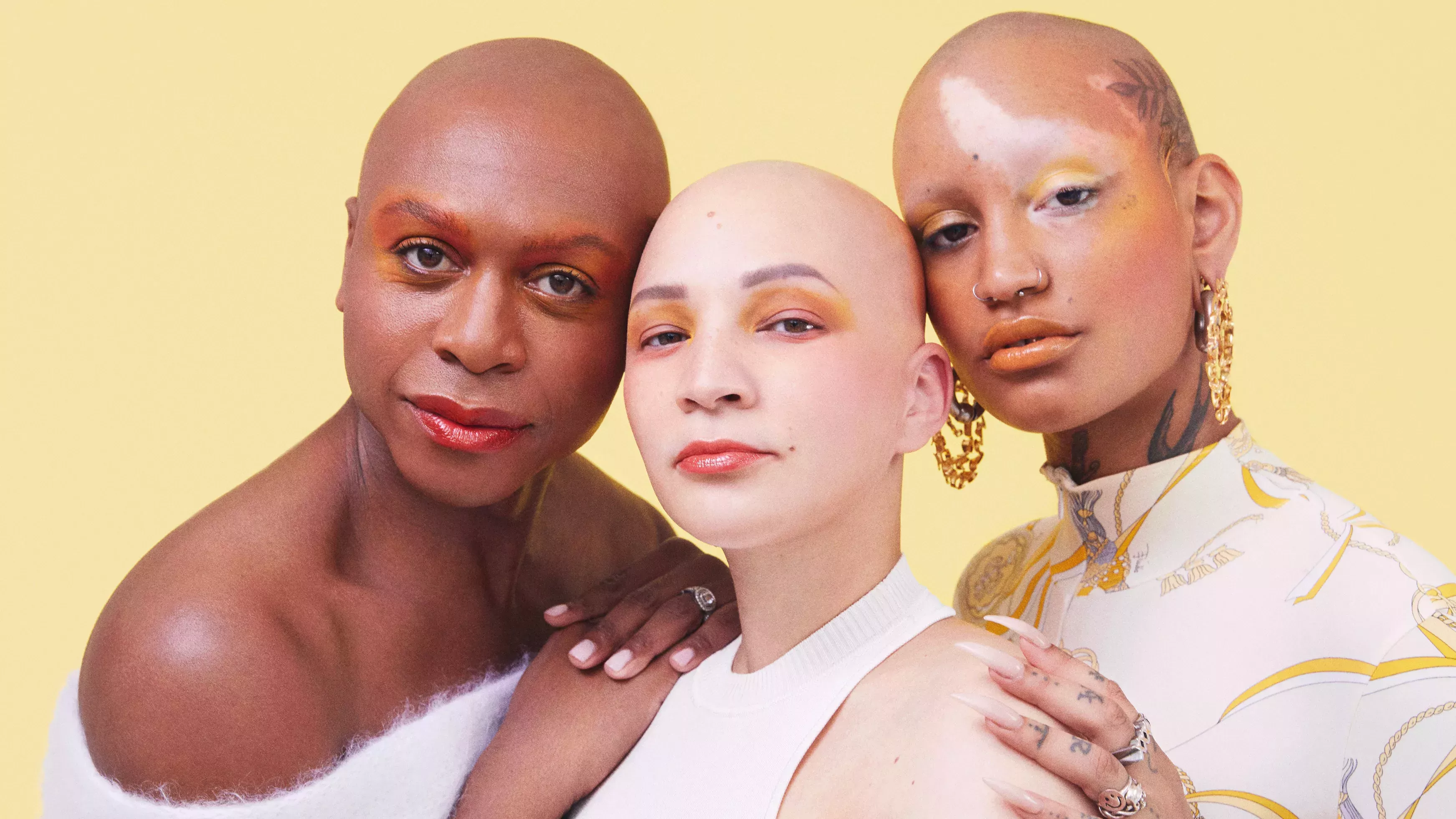 3 historias sobre la calvicie y la belleza de no tener pelo