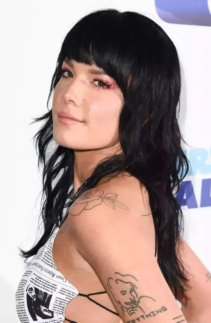 Halsey’s Mullet Haircut