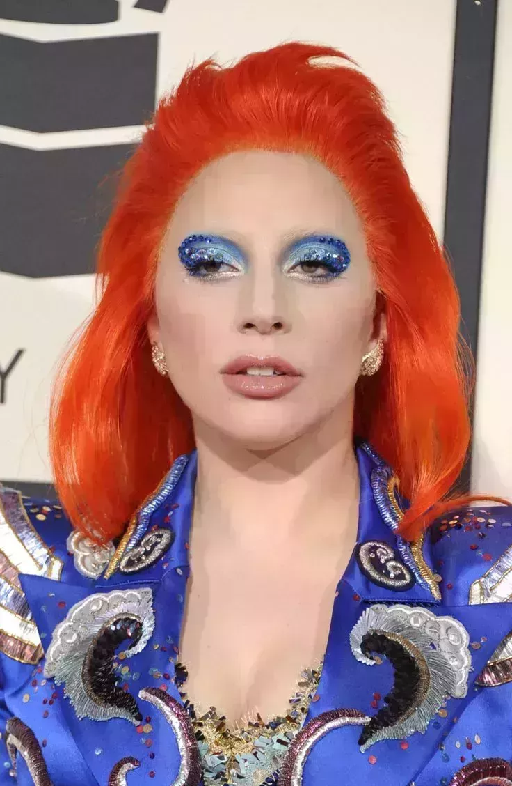 Lady Gaga’s Orange Mullet