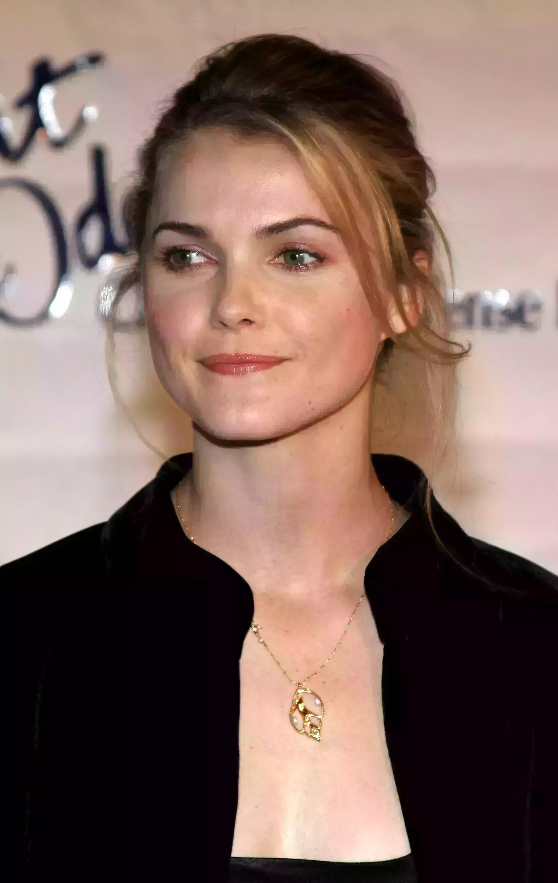 Keri Russell with Blonde Fringe Front