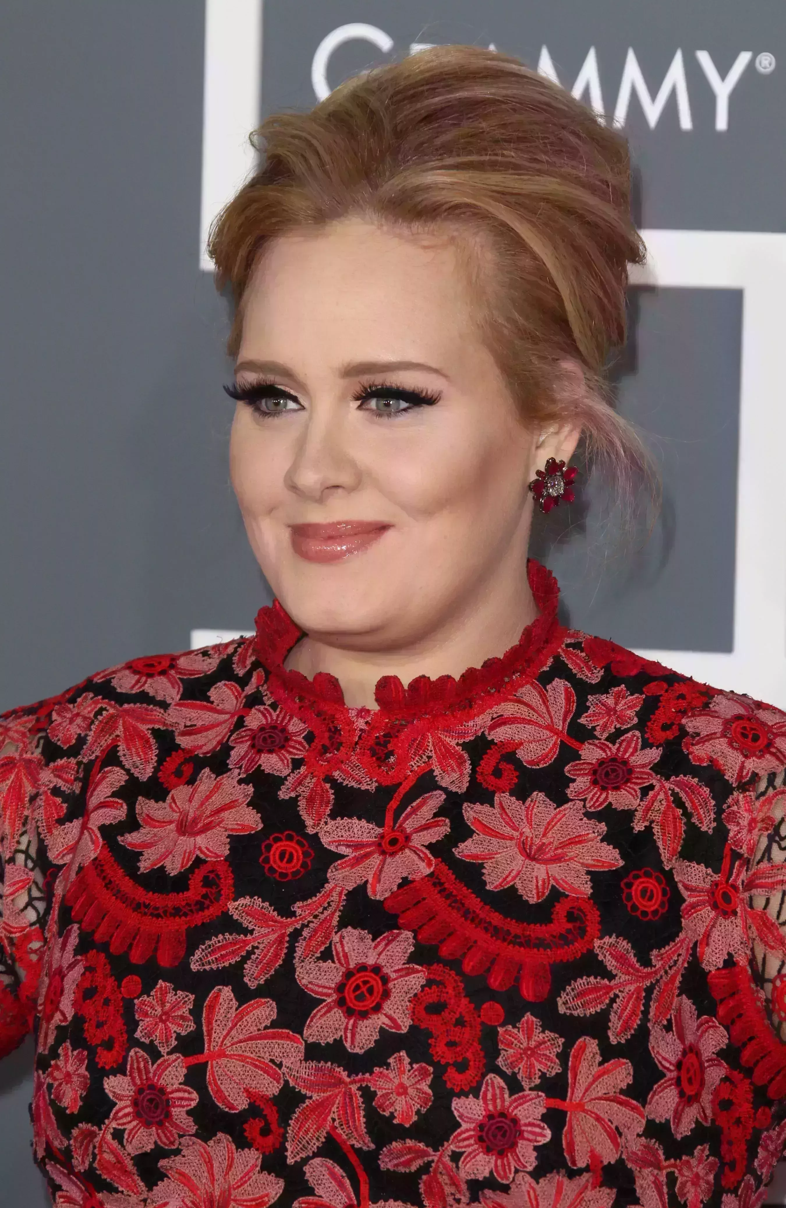 Adele’s Royal Layered Updo Hair