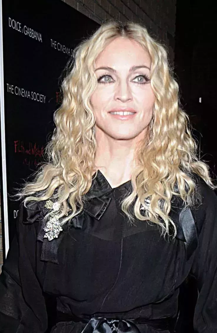 Madonna’s Iconic Perm Hairstyle
