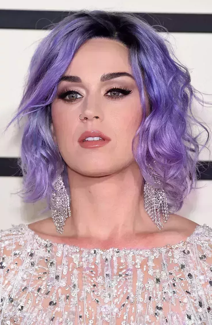 Katy Perry’s Colored Bob