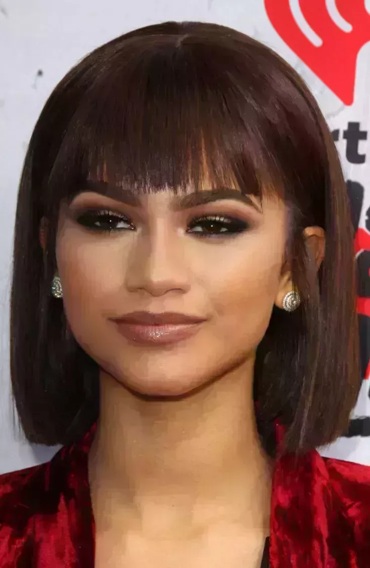 Zendaya’s Edgy Blunt Bob