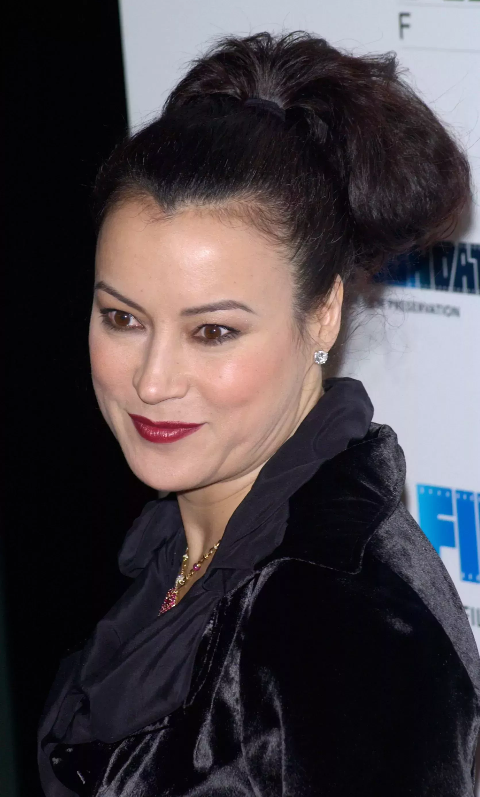Jennifer Tilly with That Huge Backlog Updo