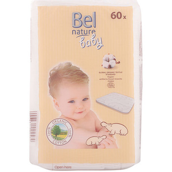 Bel Desmaquillantes & tónicos Nature Ecocert Maxi Discos Bebé Algodón 100% Orgánico 60 Pz