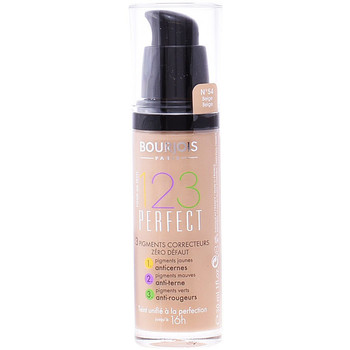 Bourjois Base de maquillaje 123 Perfect Liquid Foundation 54-beige