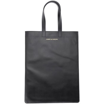 Comme Des Garcons Bolsa Bolso Shopping Comme Des Garçons de piel negra