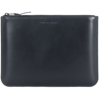 Comme Des Garcons Bolso Cartera tipo clutch en piel de becerro negra