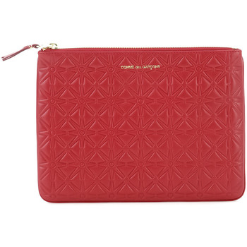 Comme Des Garcons Bolso Clutch Comme des Garcons wallet en piel color rojo