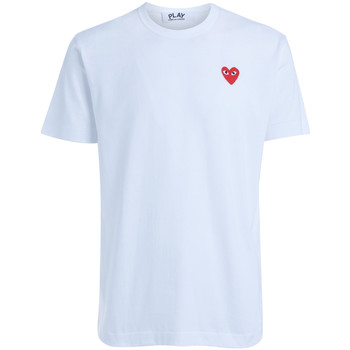 Comme Des Garcons Camiseta Camiseta cuello redondo blanca