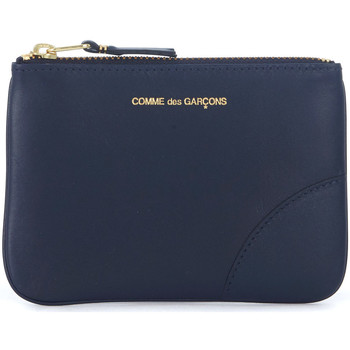 Comme Des Garcons Cartera Bolso de mano en piel azul