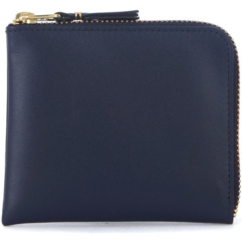 Comme Des Garcons Cartera Cartera en piel azul