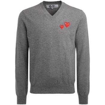 Comme Des Garcons Jersey Suéter de hombre de lana gris con