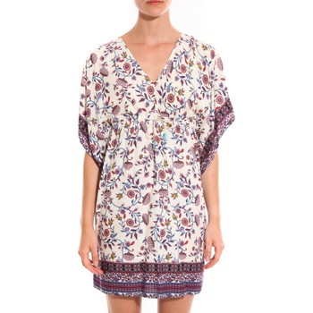 Davis Vestido Robe Patchouli fleurs multicolor