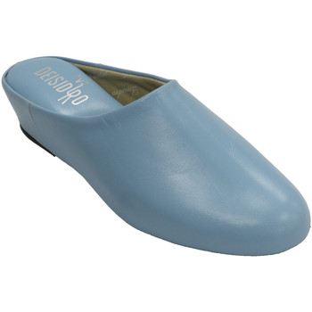 Deisidro Pantuflas Zapatillas mujer piel abierta atrás esta