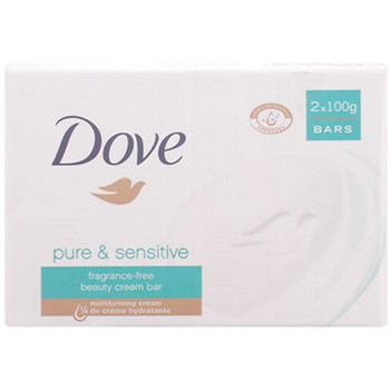 Dove Productos baño Jabon Crema Sensitive Hypoallergenic Lote 2 X 100 Gr