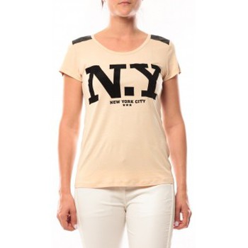 Dress Code Camiseta T-Shirt Love Look NY 1660 Beige