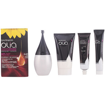 Garnier Coloración Olia Coloración Permanente 6,60 Rojo Intenso 4 Pz