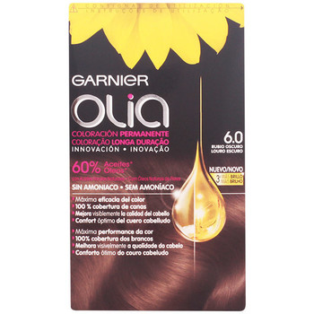 Garnier Tratamiento capilar Olia Coloración Permanente 6,0 Rubio Oscuro 4 Pz