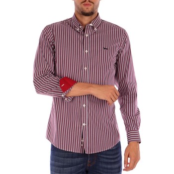 Harmont & Blaine Camisa manga larga CNC 011 camisas hombre Burdeos
