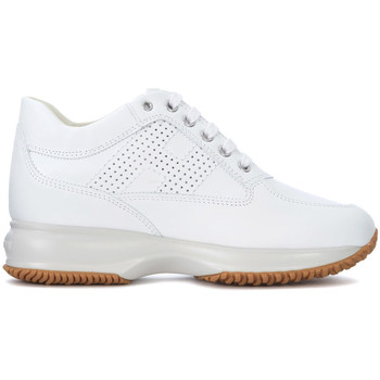Hogan Zapatillas Sneaker Interactive en piel blanca