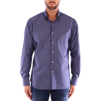 Ingram Camisa manga larga 68559 camisas hombre azul