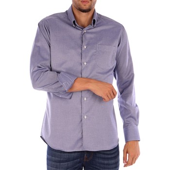 Ingram Camisa manga larga 69557 camisas hombre azul