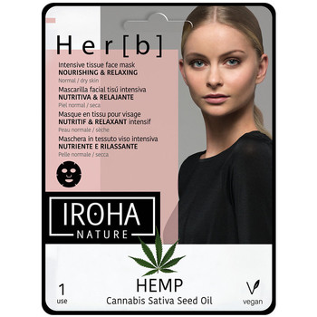 Iroha Nature Mascarillas & exfoliantes Cannabis Tissue Face Mask Nourishing Relaxing