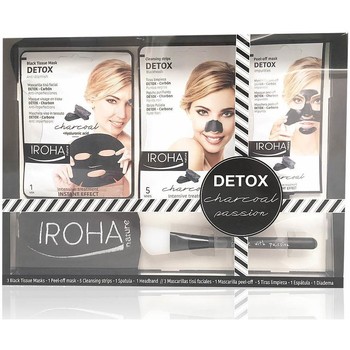 Iroha Nature Mascarillas & exfoliantes Detox Charcoal Black Passion Lote 7 Pz