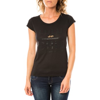 LuluCastagnette Camiseta T-shirt Chicos Noir