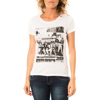 LuluCastagnette Camiseta T-shirt Mag Blanc