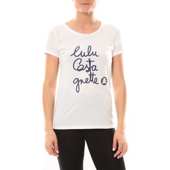 LuluCastagnette Camiseta T-shirt Muse Blanc