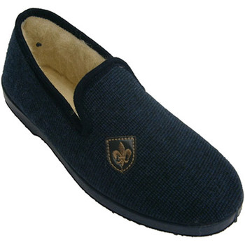 Made In Spain 1940 Pantuflas Zapatilla jaspeada con escudo al lado co