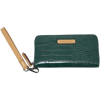 Manila Grace Cartera PORTAFOGLIO COCCO carteras mujer verde