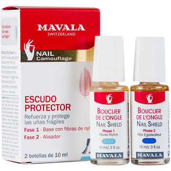 Mavala Tratamiento para uñas Escudo Protector Fortalecedor Uñas Lote 2 Pz