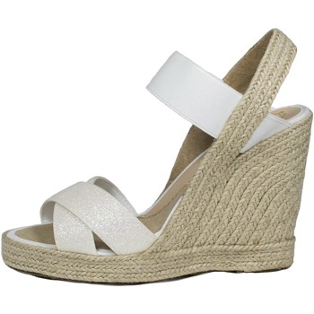 Mtbali Sandalias Sandalia Alpargata con cuña, Mujer - Modelo White Star