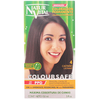 Natur Vital Tratamiento capilar Coloursafe Tinte Permanente 4-castaño
