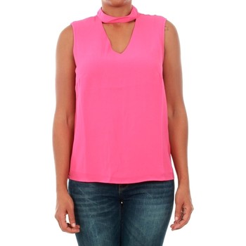 Only Camiseta tirantes 15145266 ONLMYRINA CHOKER S/L SOLID TOP WVN FUCHSIA PURPLE