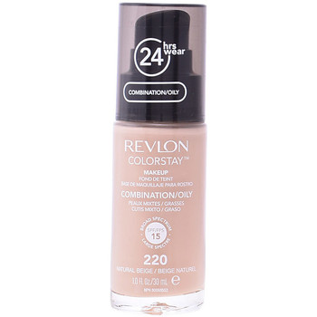 Revlon Gran Consumo Base de maquillaje Colorstay Foundation Combination/oily Skin 220-naturl Beige