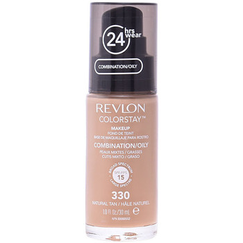 Revlon Gran Consumo Base de maquillaje Colorstay Foundation Combination/oily Skin 330-natural Tan