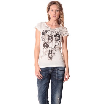 Rich & Royal Camiseta Rich Royal Tee shirt Visages Ecru13q465