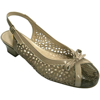 Roldán Sandalias Zapato mujer abierto atrás punta cerrada