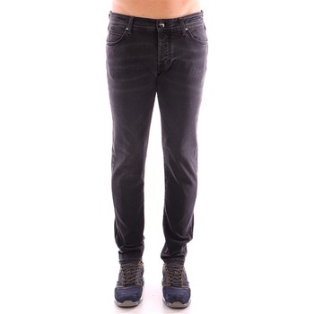 Roy Rogers Pantalón pitillo 529 RRS pantalones vaqueros hombre negro