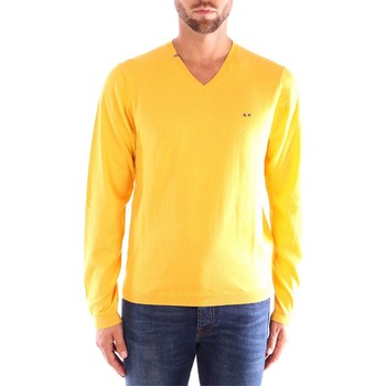 Sun68 Jersey K29102 suéteres hombre amarillo